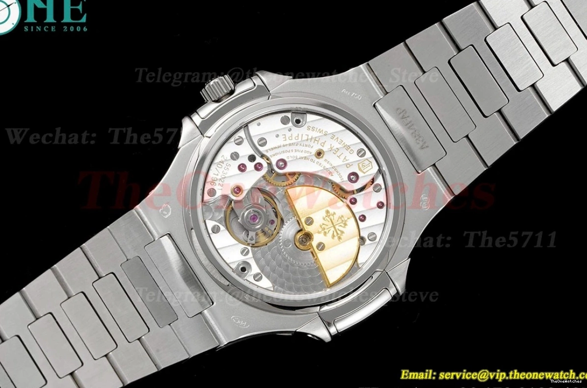 Nautilus 5740 40mm A240 Stk SS SS GRF White 0307